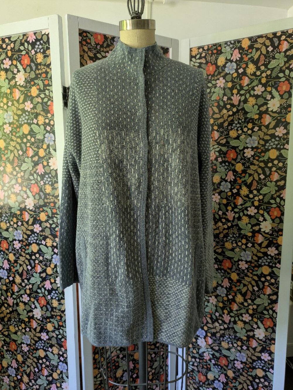 Purely Jill by J Jill Blue Sweater, Size L Petite